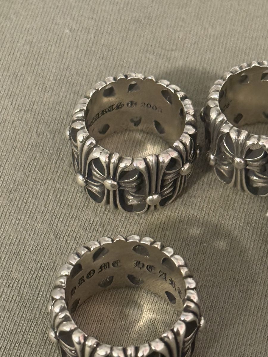 Chrome Hearts Anelli: Chrome king ring size 6,7,8,9,10 – Nuovo (secondo la descrizione) da Zürich venduto da har_9mp2