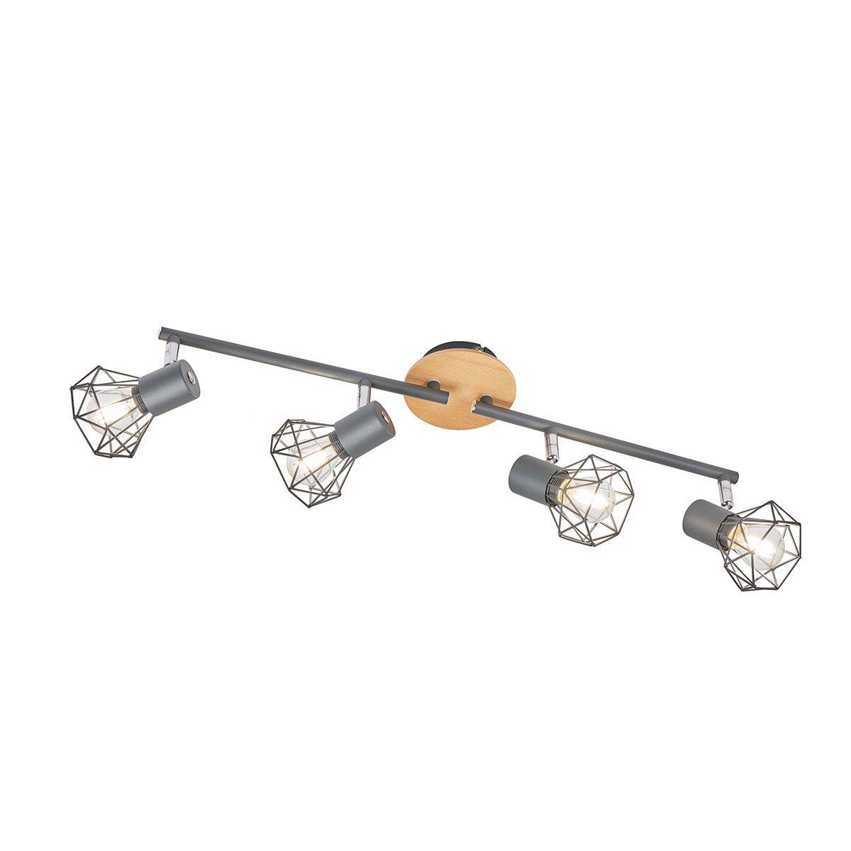 Lampadari & plafoniere: Deckenleuchte, 4 Strahler, 60 cm x 11 cm – Nuovo (secondo la descrizione) da Kreuzlingen venduto da Smart-Light 2