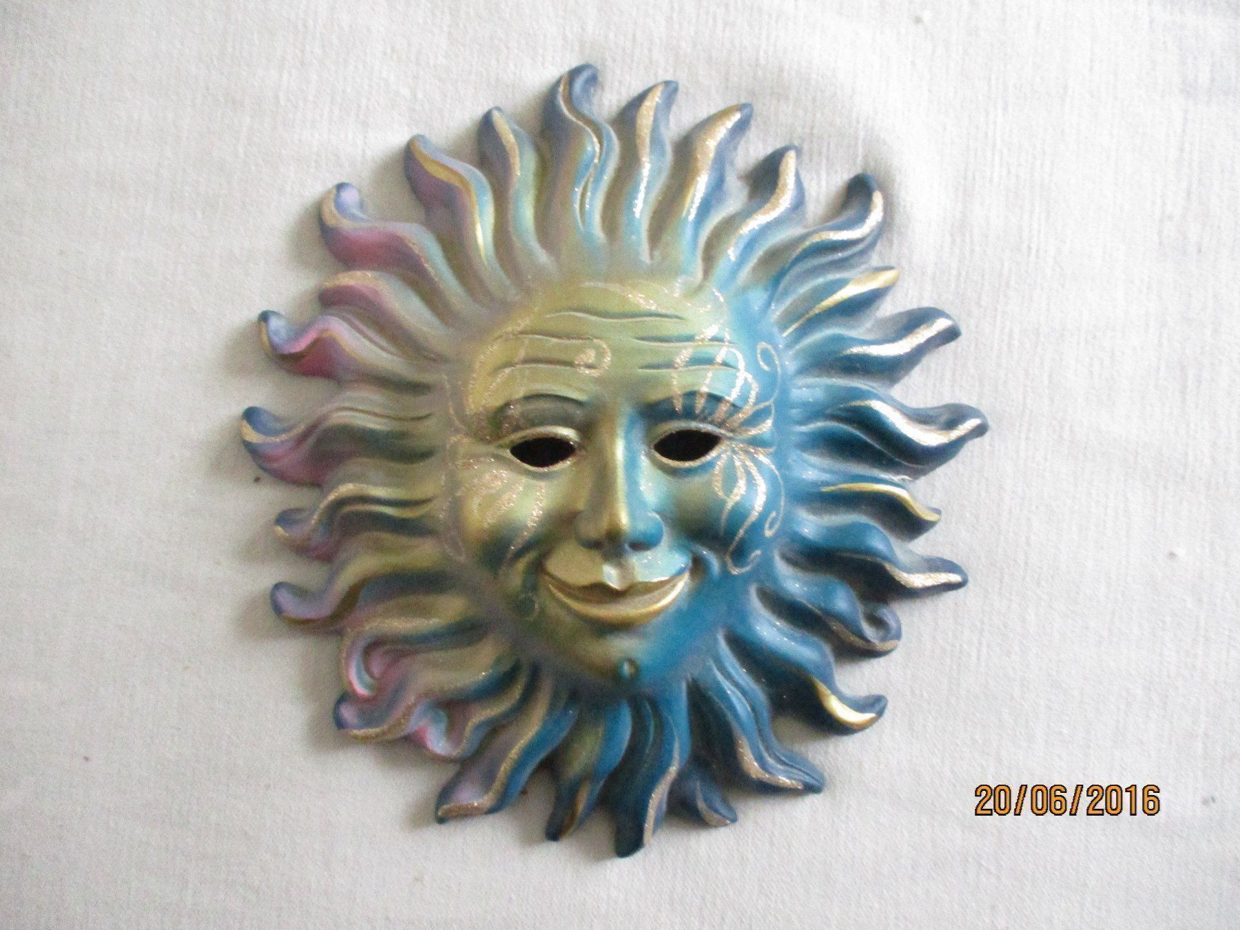Sculture & Statue: 1 Wandbild Relief aus Vulkan Erde – Usato da Marly venduto da Rolmax