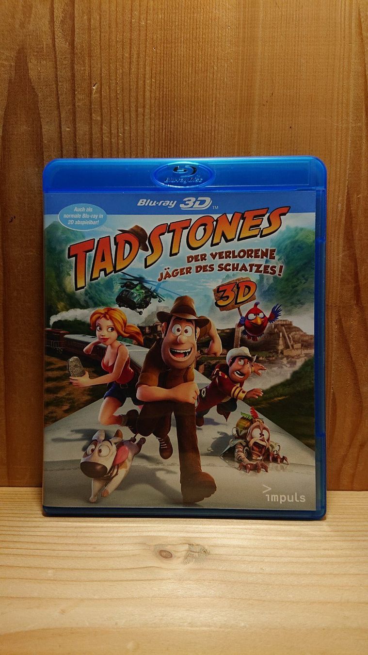 Tutti i DVDs: TAD STONES in 3D und 2D Blu-Ray – Usato da Wilderswil venduto da Exebub