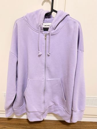 Monki Kapuzenjacke Lila, Gr. XL, NEU