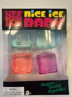 Schylling NeeDoh Nice Cube Sensory Stress Relief Set–4 Stück