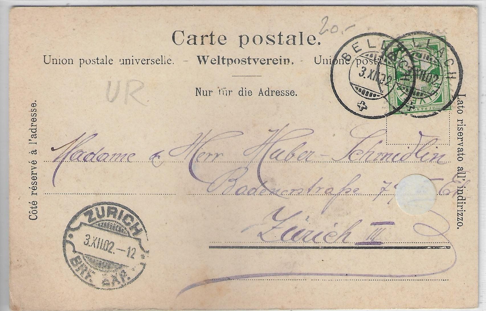 Cartoline postali: Rütli - animee belebt - Litho – Usato da Ettingen venduto da Kartenplanet 1