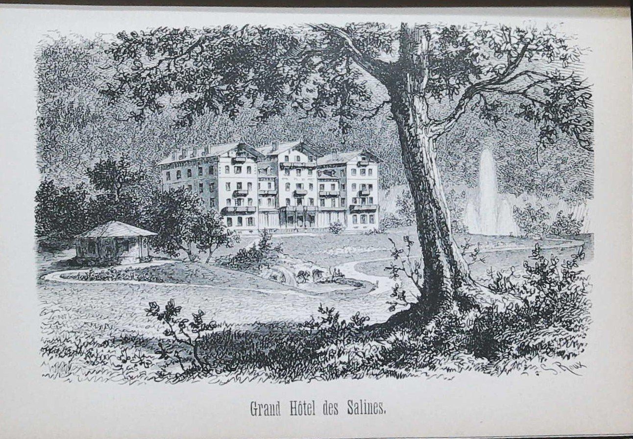 Libri: Bex et ses environs von E. Rambert 1871 – Usato da Rafz venduto da Helvet32 1