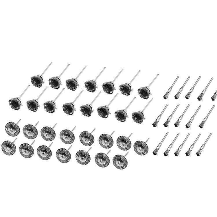 Alle Werkzeuge: Mini rotierende Drahtbürsten, 45 pcs,Mini brosses métallique – Neu und originalverpackt aus Delemont von Superchoice 7