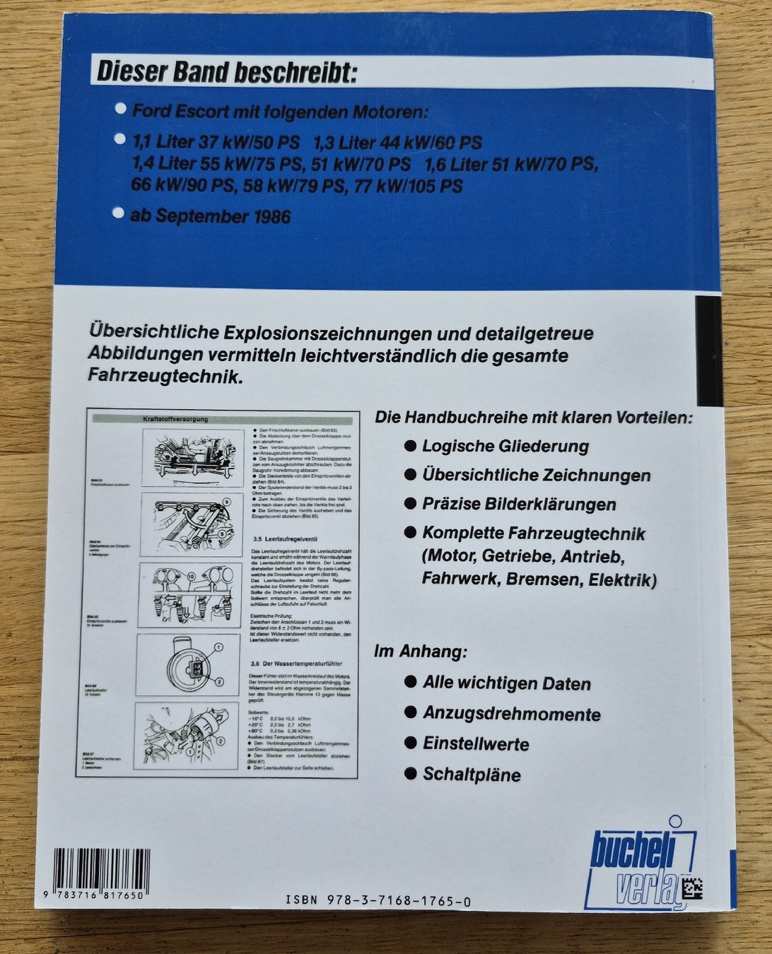Libri: Reparaturanleitung Ford Escort – Usato da Ersigen venduto da Sprossi 1