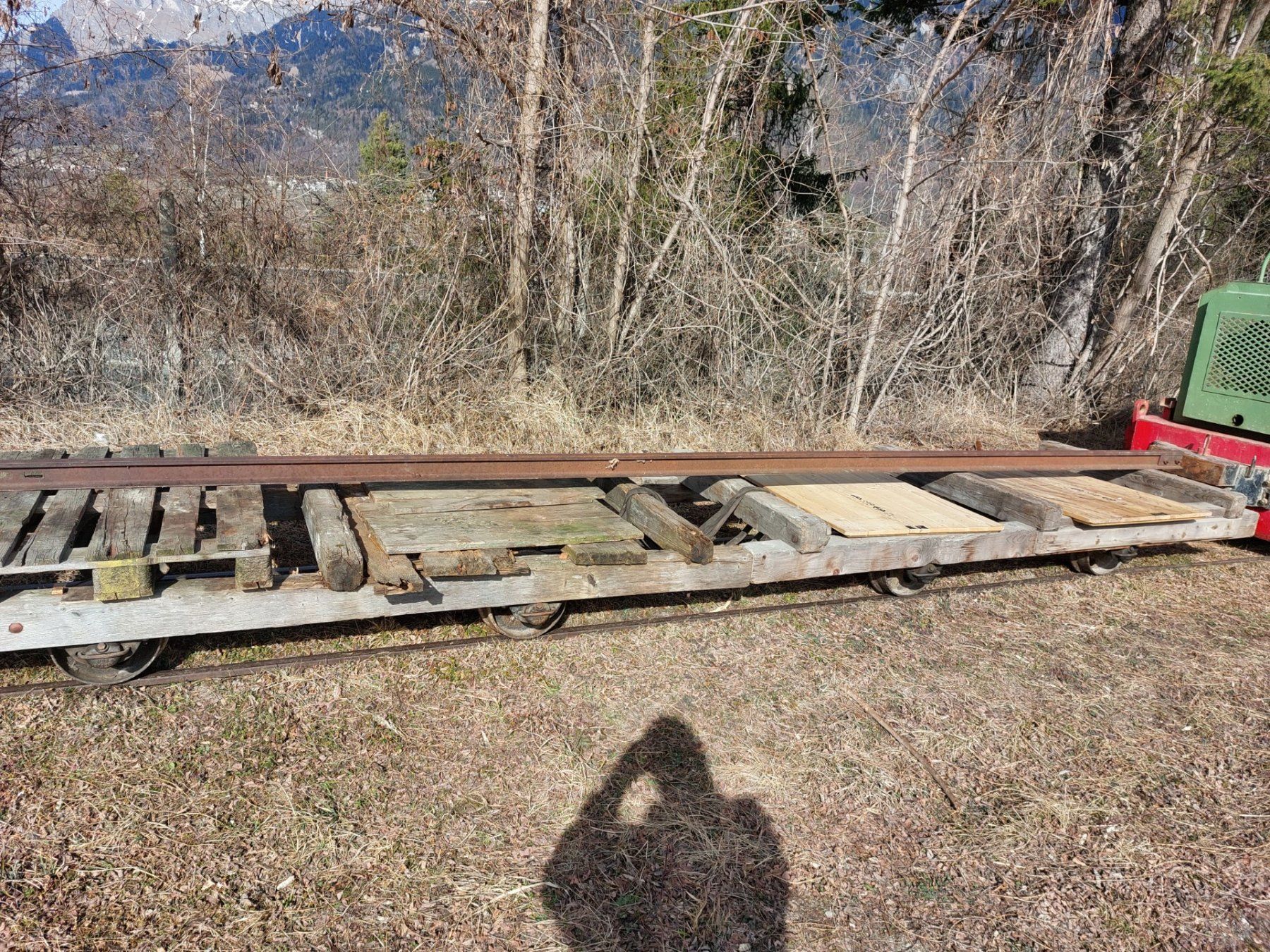 Modellini di ferrovie: Eisenbahnschine 5,52M lang – Usato da Landquart venduto da Tractospeed01