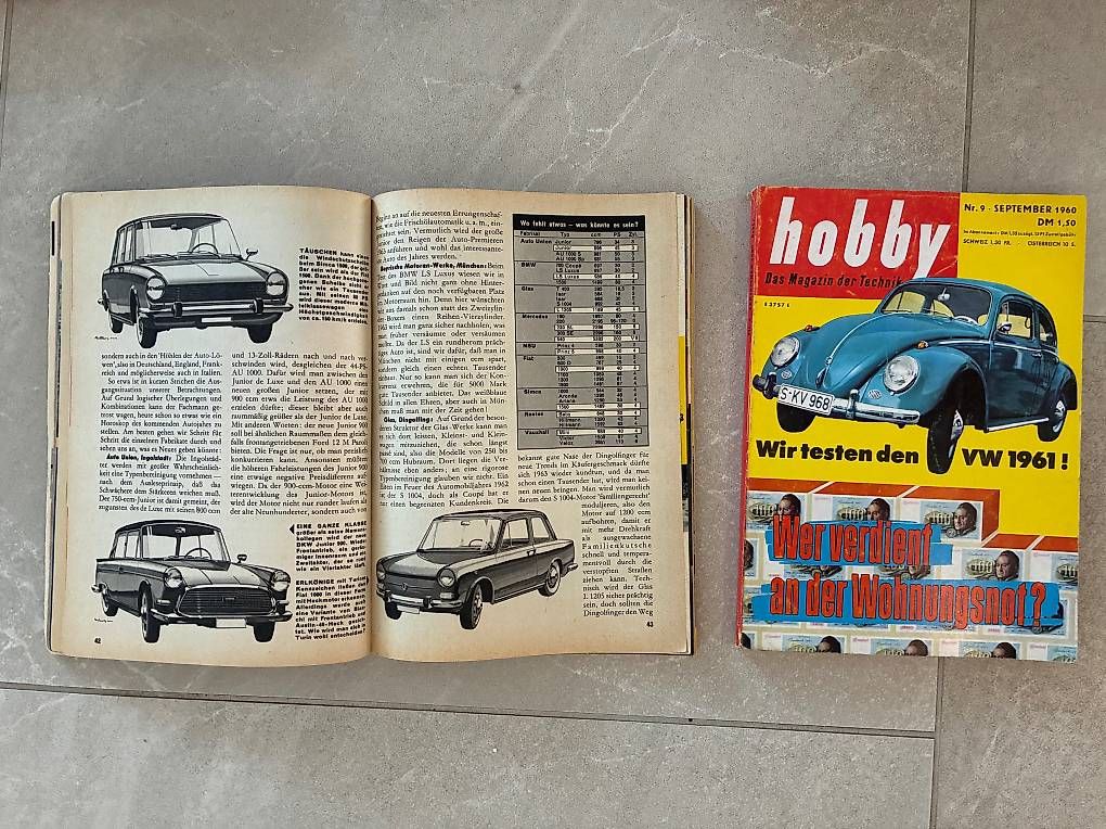 Riviste & Magazine: Hobby Zeitschriften 1956 - 1965 – Usato da Arisdorf venduto da ChristianA67 4