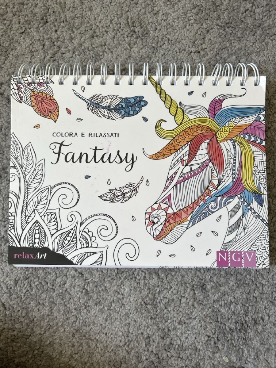 Libri: Fantasy Colouring Book for Adults - Relax and Create! – Nuovo (secondo la descrizione) da Herrliberg venduto da S.Renner