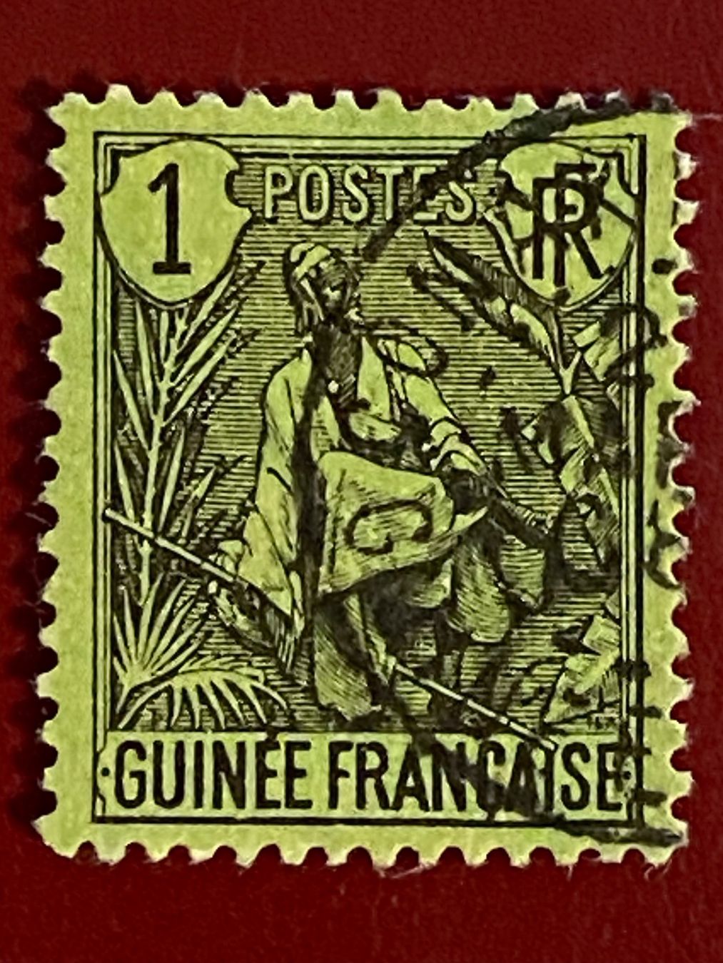 Alle Briefmarken: Timbres - Guinée française – Gebraucht aus Petit-Lancy von Solcarm 2