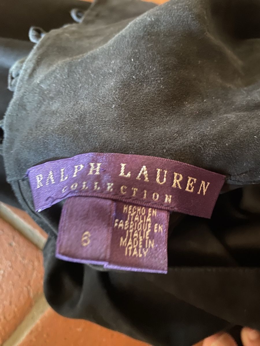 Ralph Lauren Vestiti: Ralph Lauren Kleid Leder schwarz Grösse 6 – Usato da Gossau SG venduto da MRS13 6