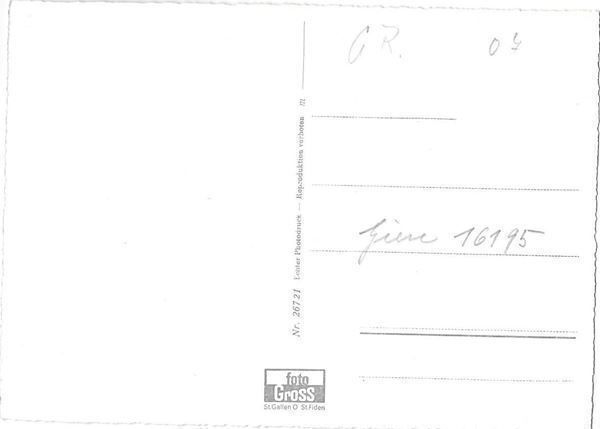 Cartoline postali: Tiefencastel Kirche St. Stefan – Usato da Olten venduto da clotaldi 1