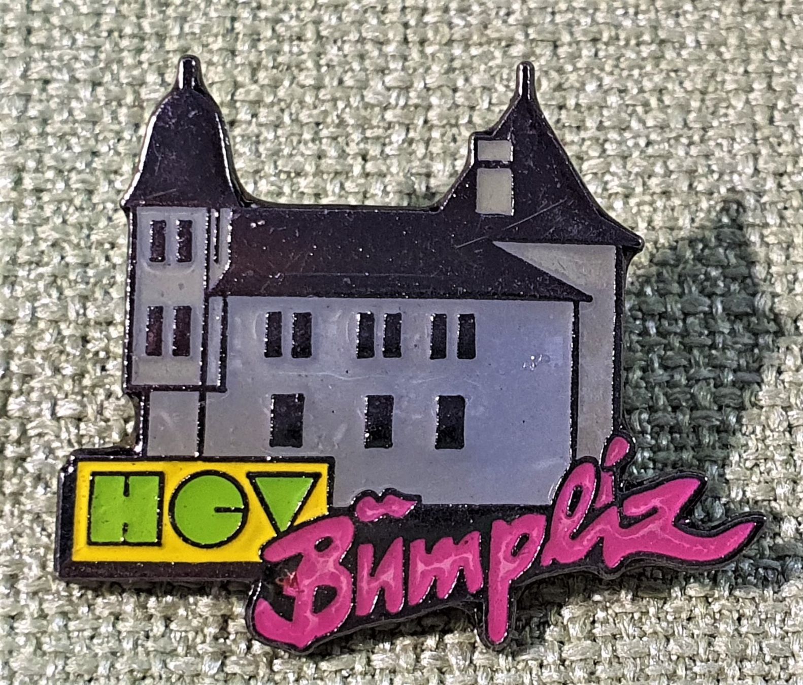 Plaketten & Abzeichen: O212 - Pin Schloss Bümpliz / HEV? – Gebraucht aus Reinach BL von Boston-Verkauf