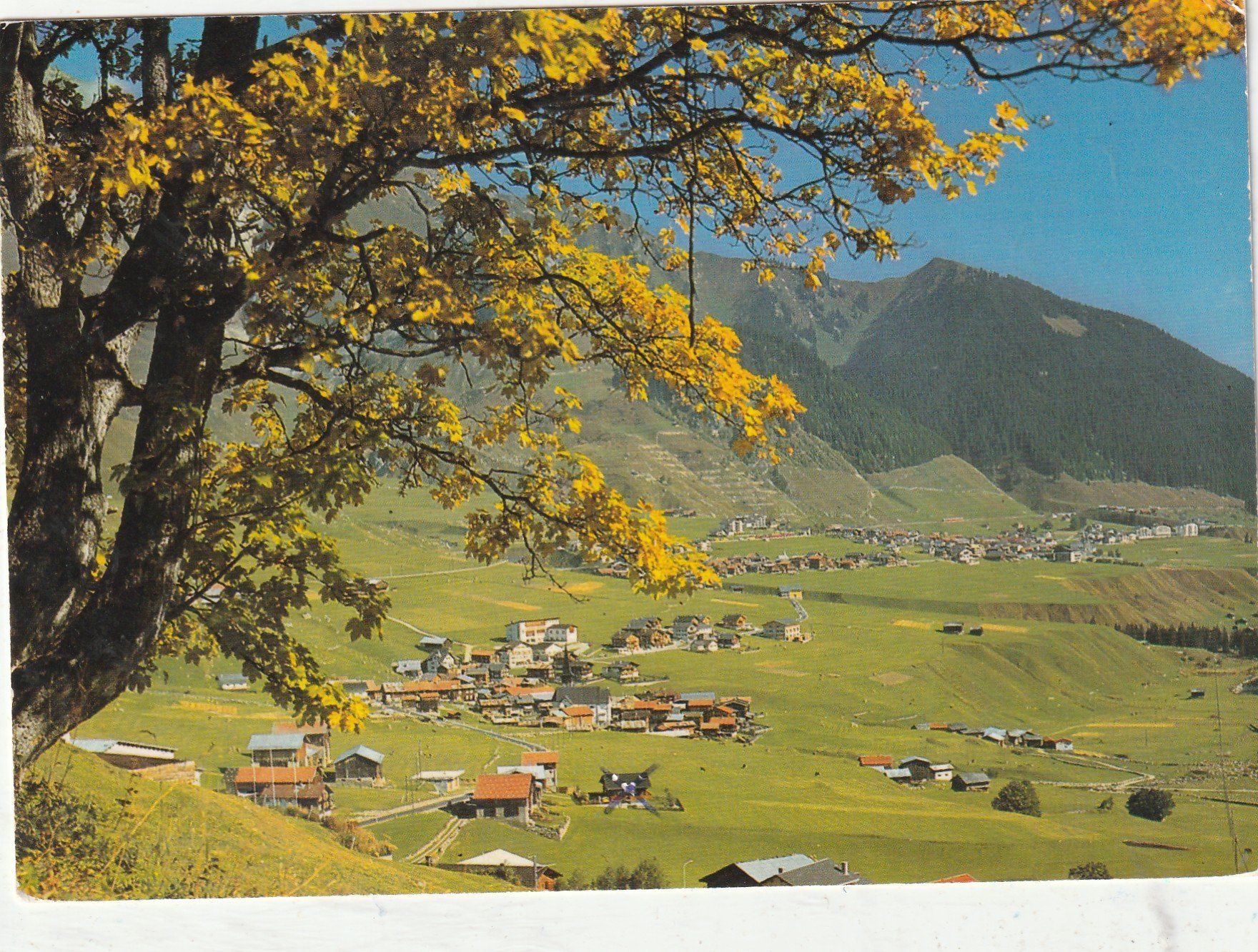 Cartes postales: Dieni - Rueras - Sedrun Sommer – D'occasion à Lumbrein par made02