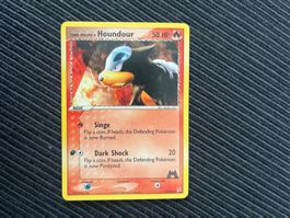 Pokemon Houndour non Holo EX Team Aqua Team Magma