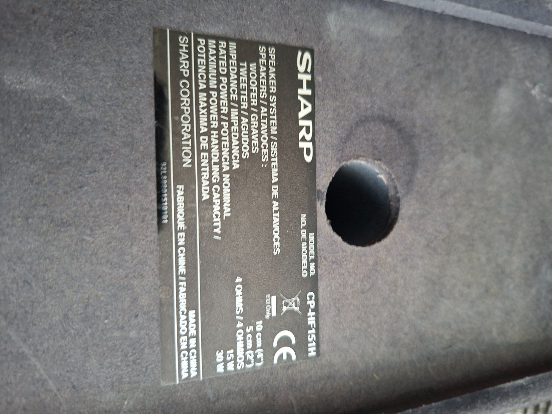 Sharp Audio- & Mediensysteme: Mini-chaîne Sharp XL-DA115(BK), avec 2 hauts-parleurs. – Gebraucht aus Cheseaux sur lausanne von Asergio 5