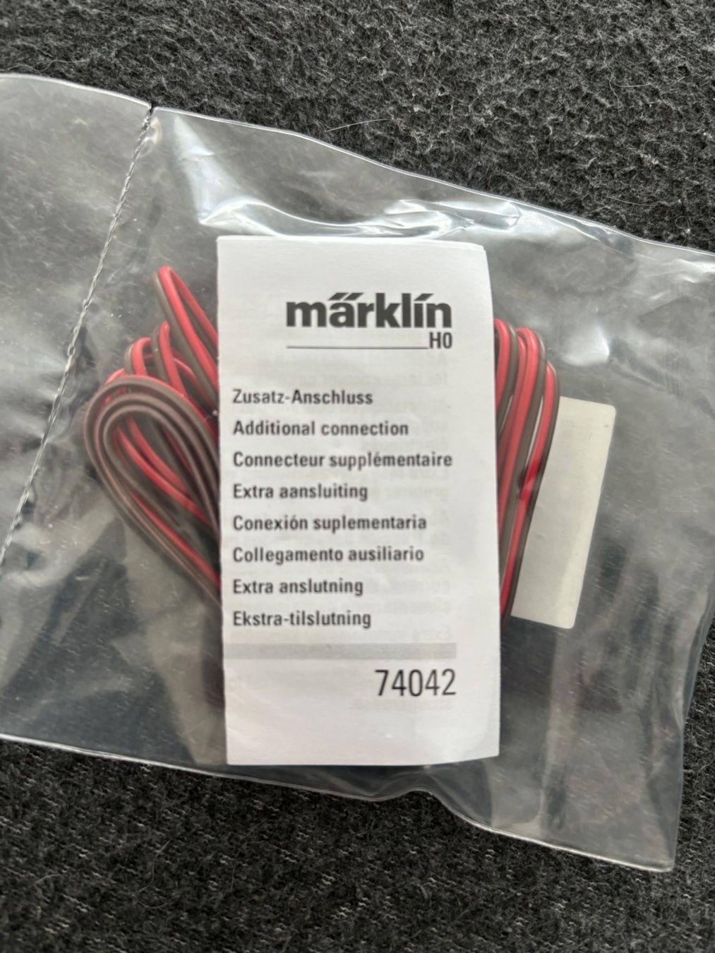 Märklin Modelleisenbahnen: Marklin 74042 Zusatzanschluss C-Gleis – Neu und originalverpackt aus Hauterive NE von eriamch 1