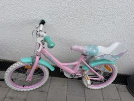 Kinderfahrrad Unicorn rosa 16 Zoll gebrauchter Zustand