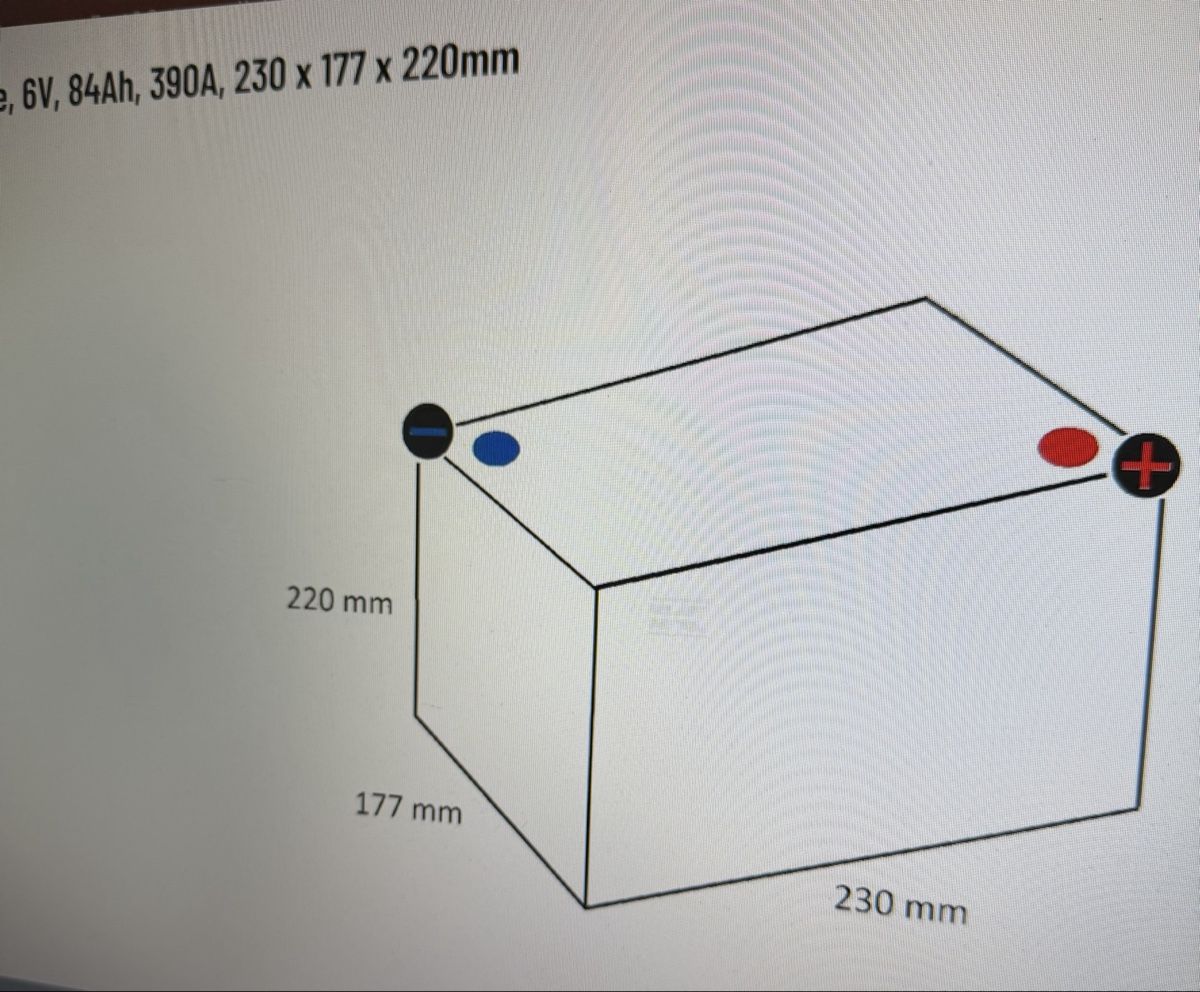 Batterie: 6V Batterie NEU Willys Jeep/ Kaiser – Nuovo (secondo la descrizione) da Lengnau AG venduto da Wobmann97 2