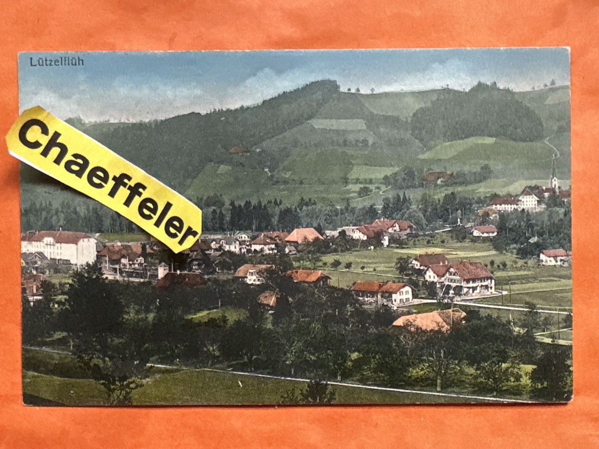 Ansichtskarten: Alte Ansichtskarte 1925 Lützelflüh BE, gelaufen  – Gebraucht aus Zürich von Chaeffeler