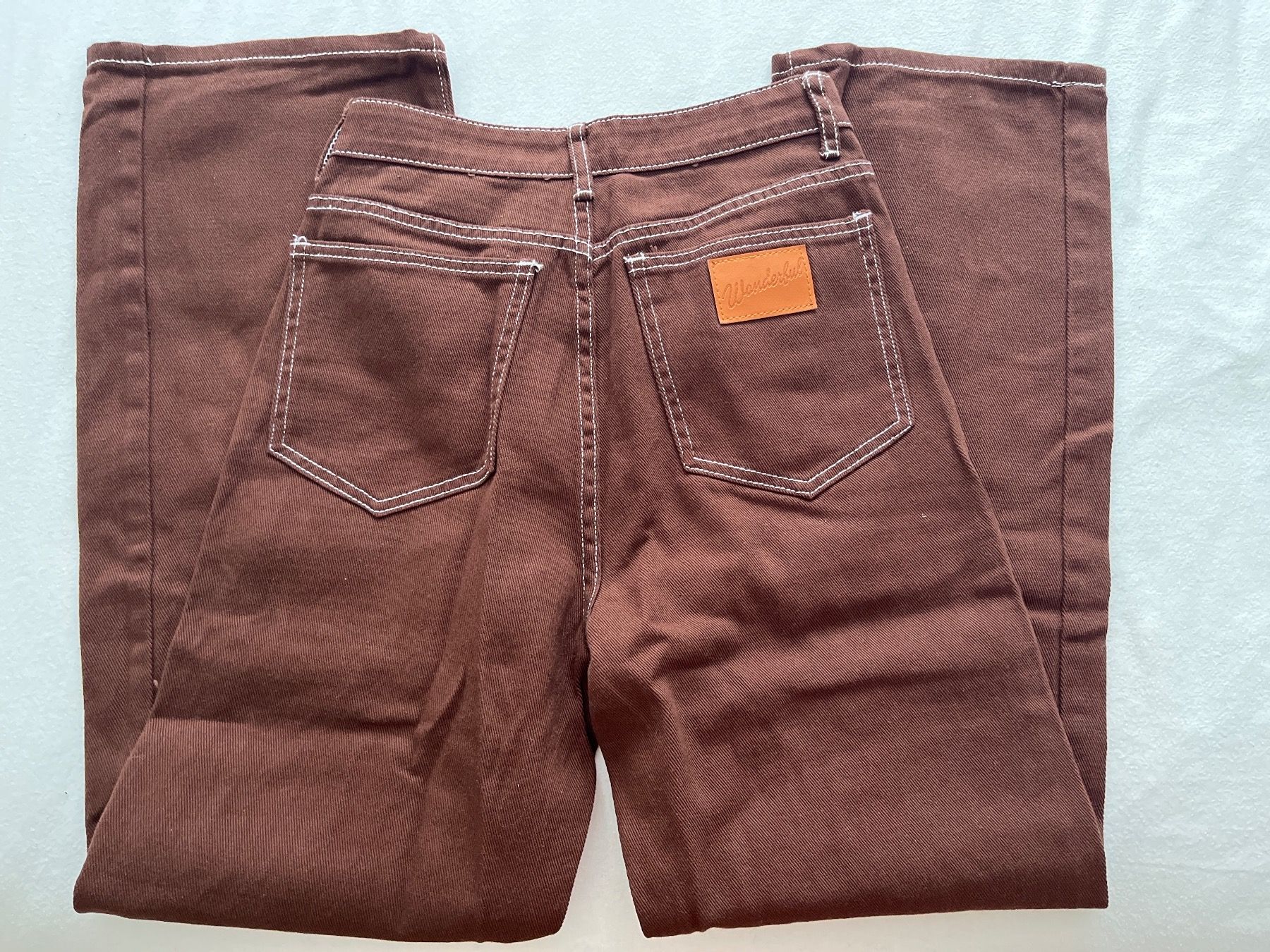 Shein Jeans: Shein Braune Jeans gr XS – Neu (gemäss Beschreibung) aus Adligenswil von Phoenix2017 2