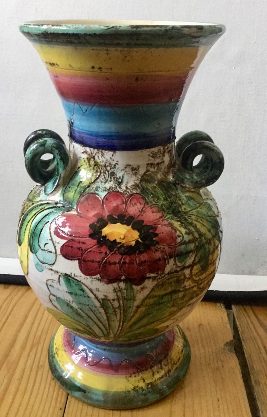 Vasen & Gefässe: Blumen Vase Vintage – Gebraucht aus Schlieren von Jeajet 1