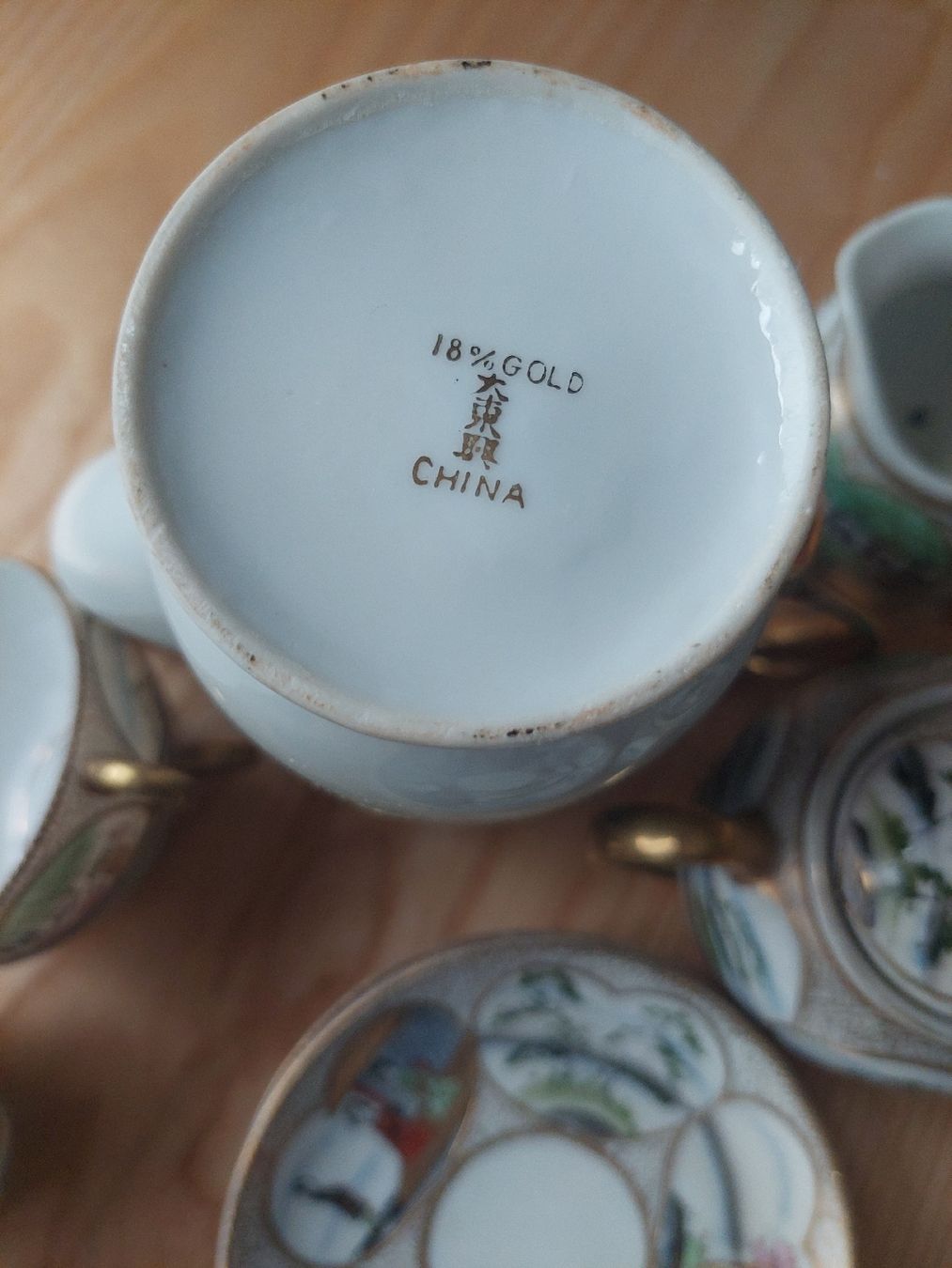 Set di piatti: Chinesisches Tee Geschirr  – Usato da Rietheim venduto da modani0 6