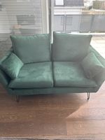 Sofa Stoff Bezug grün 1.60x 0.90m