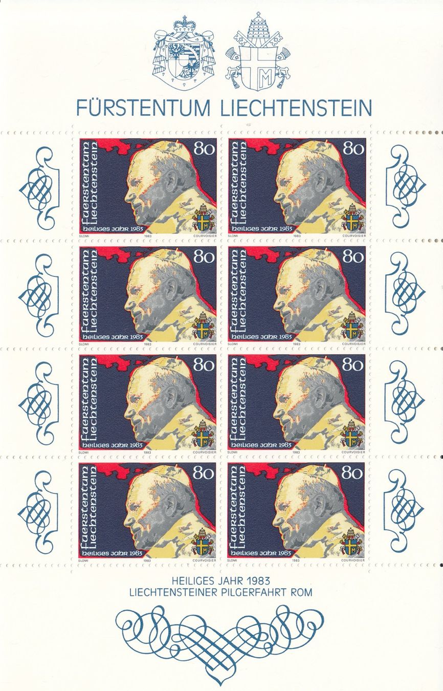 Tutti i francobolli: LBK 769 Kleinbogen postfrisch – Usato da Bürglen TG venduto da StampGraf