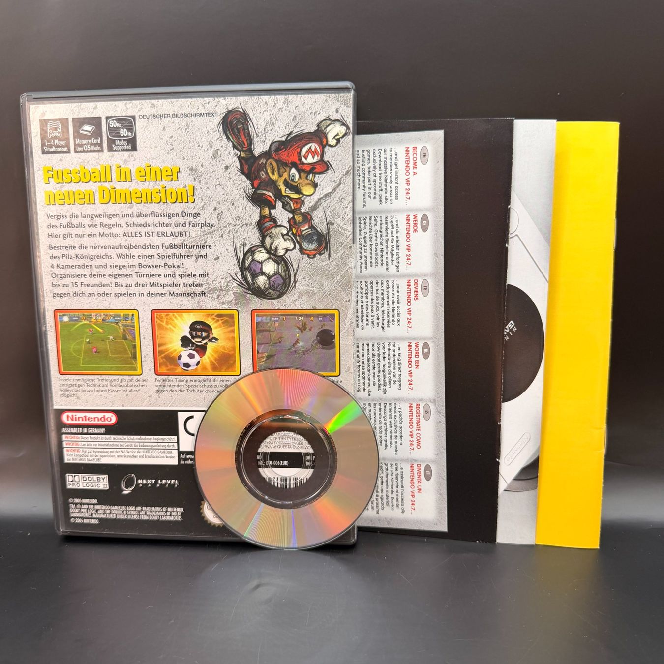 Nintendo Spiele: Mario Smash Football Gamecube – Gebraucht aus Düdingen von Nerdworld 1