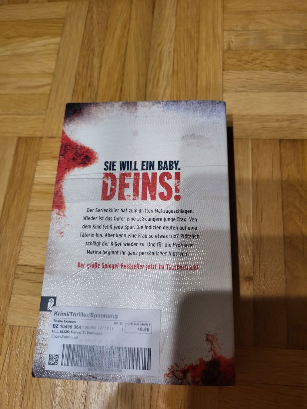 Libri: Buch, Entrissen – Usato da Buchrain venduto da Mel_Sp 1