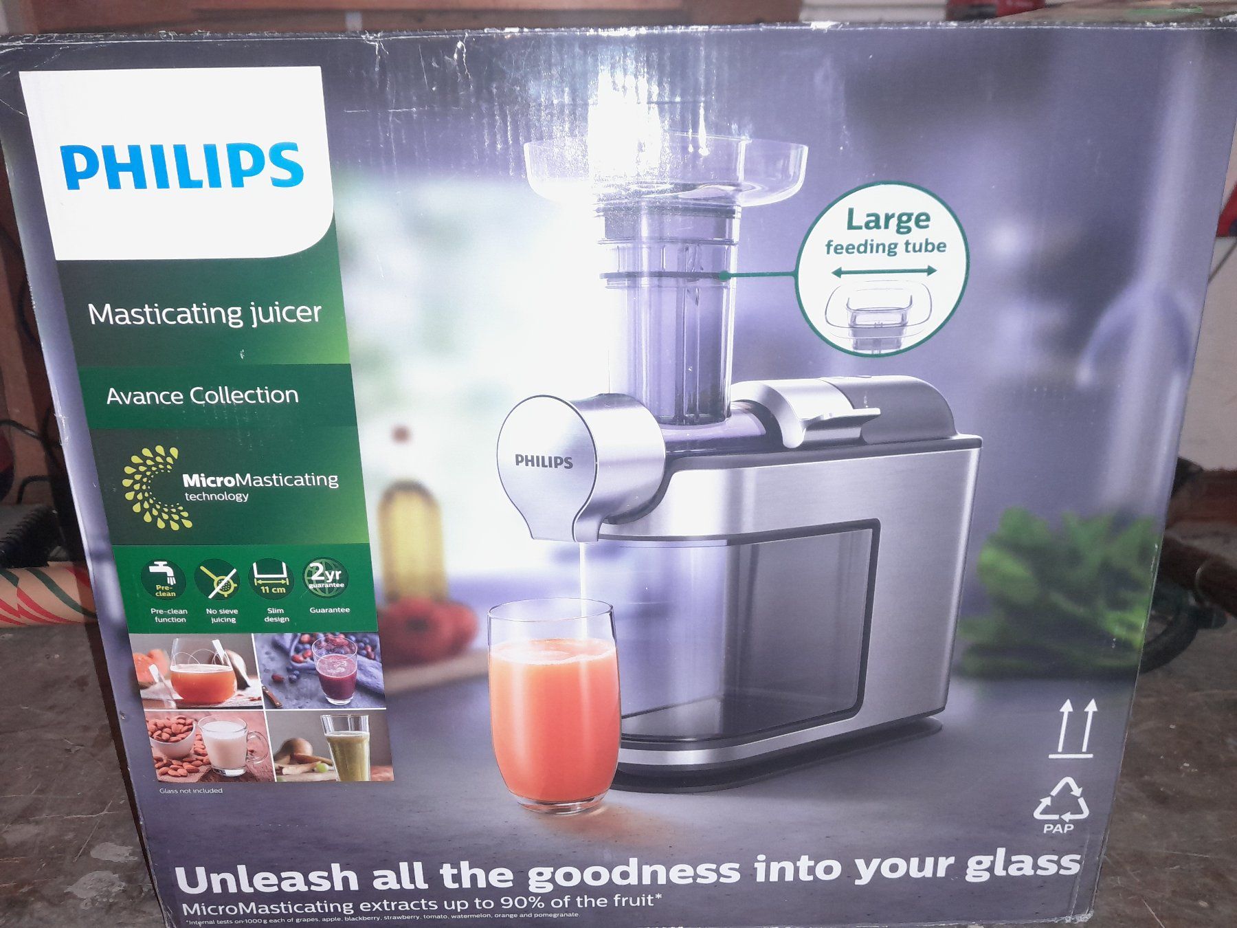 Philips Elettrodomestici da cucina: Phillips Slow Juicer, Entsafter – Usato da Meilen venduto da roman_M