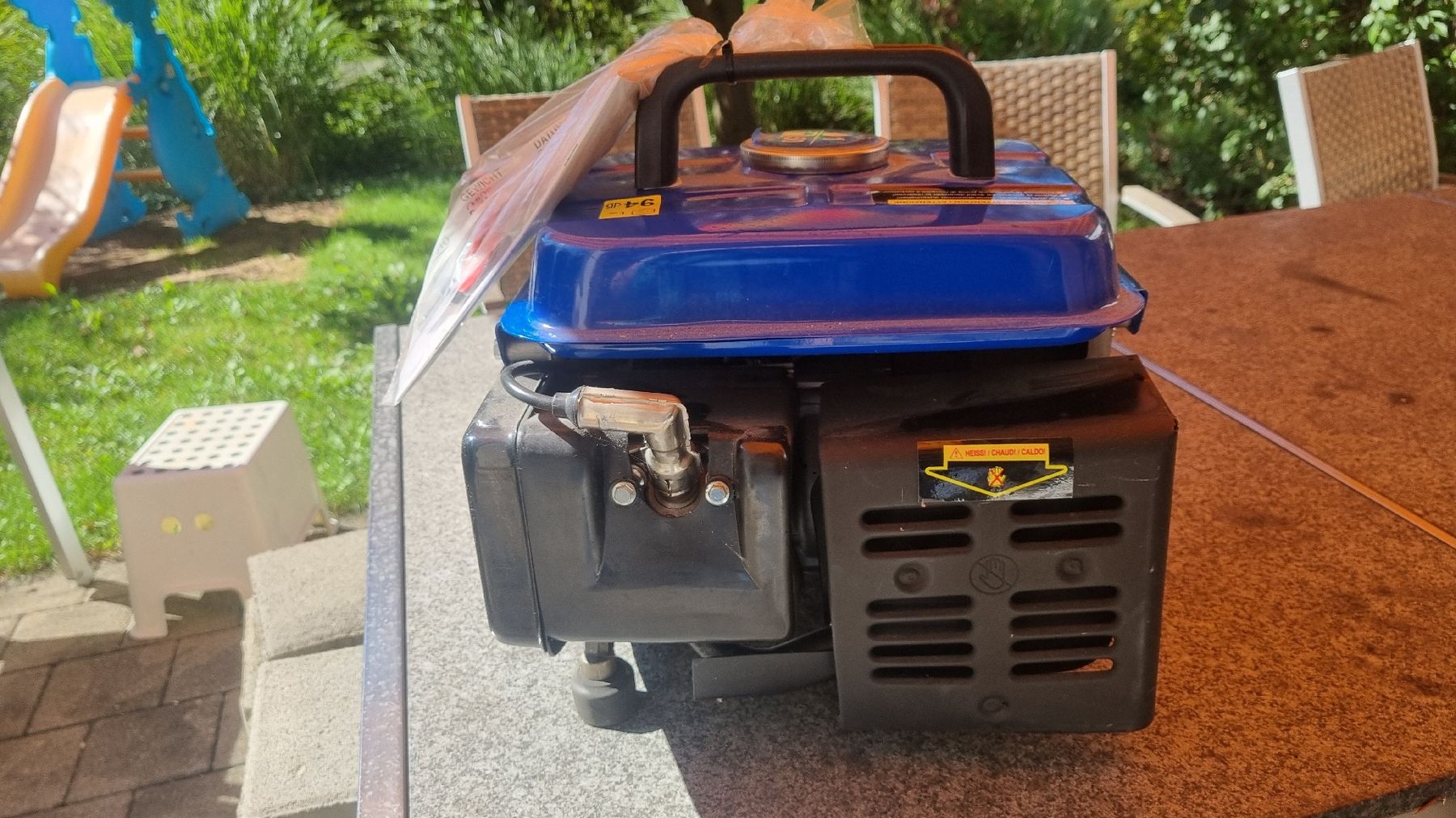 Generatori di corrente: Stromgenerator Powerline ST 800 mit Zubehör – Nuovo (secondo la descrizione) da Winterthur venduto da Pigeonblanc 7
