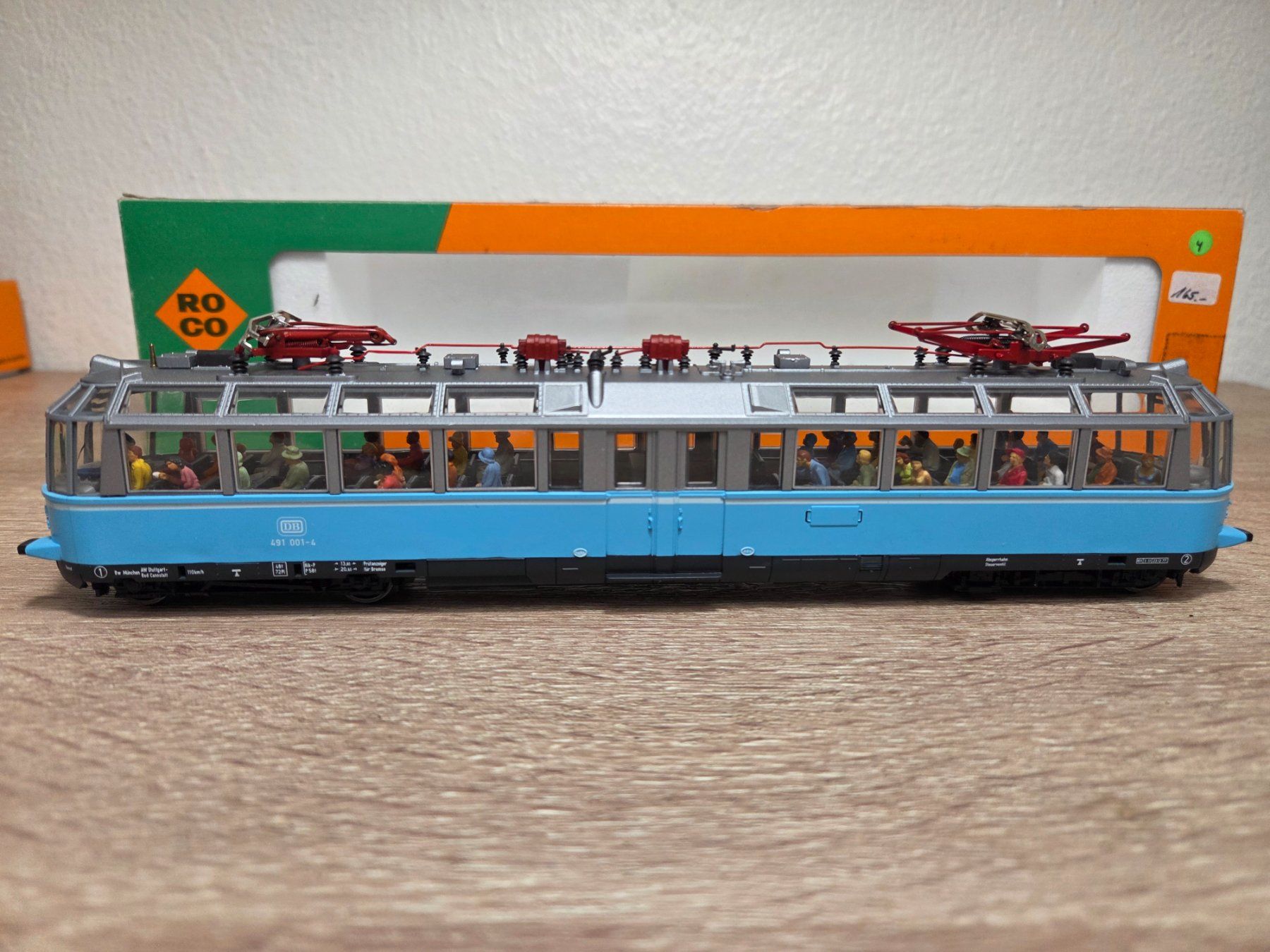 Roco Modellini di ferrovie: Roco 43930 Triebwagen BR 491 DB H0 – Usato da St-Aubin-Sauges venduto da Lo_Go 1