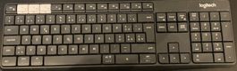 Logitech K375s Wireless Tastatur schwarz gebraucht CH Layout