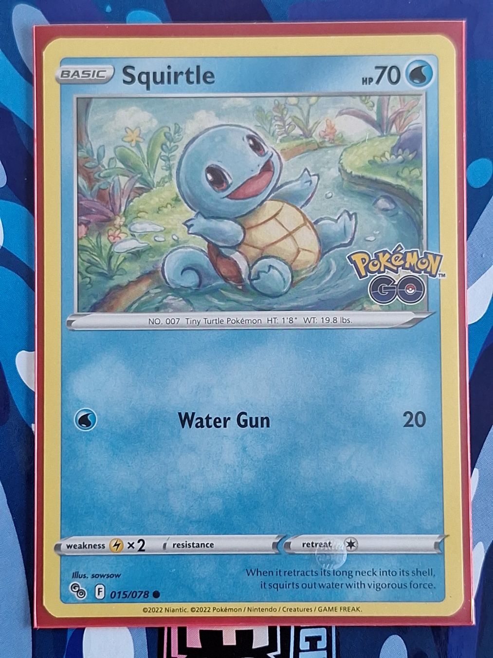 Pokémon Carte collezionabili: Squirtle - Pokemon GO  #Ord19 – Usato da Altstätten SG venduto da GGsGameshop