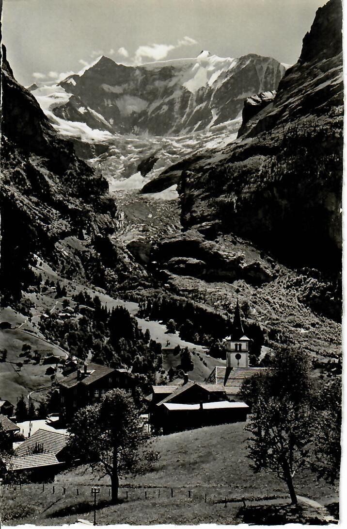 Ansichtskarten: Grindelwald – Gebraucht aus Hochdorf von Ziegel-16