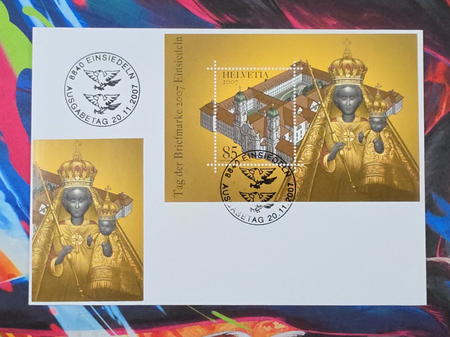 Tutti i francobolli: CL30 Enveloppe + Timbre Suisse 2007 – Usato da Cousset venduto da Patrick_Collections