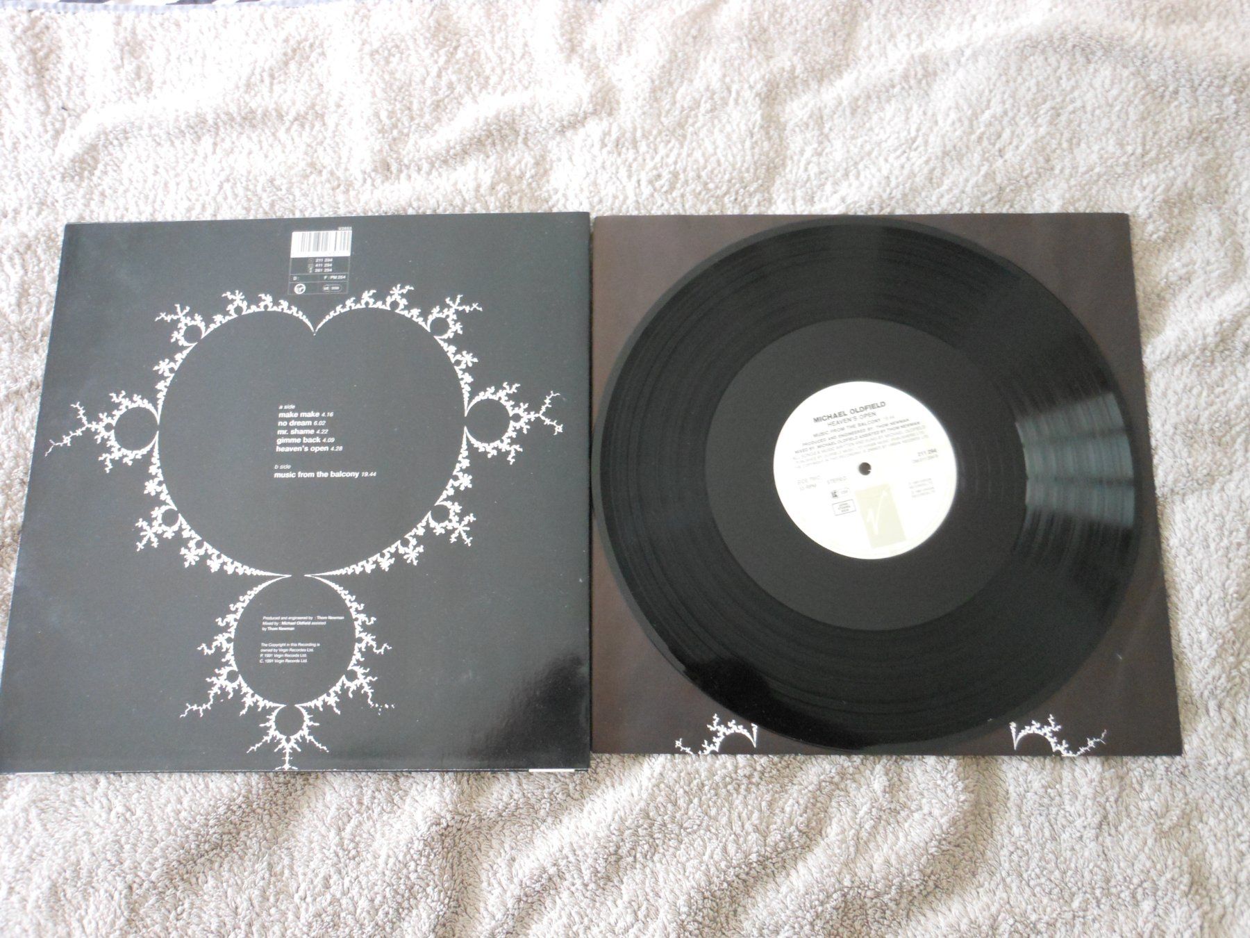 Dischi in vinile: Michael Oldfield – Heaven's Open – Usato da Liebefeld venduto da type013 1