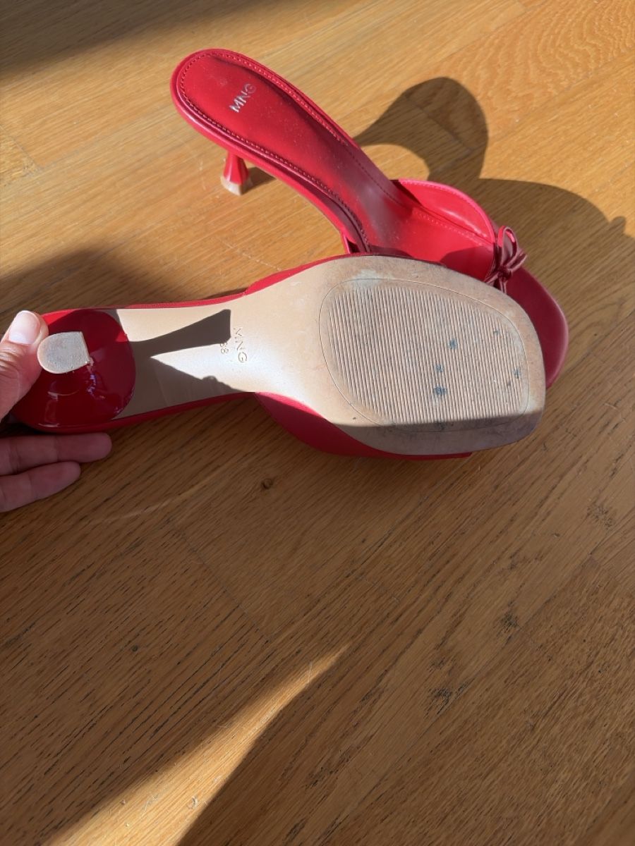 Mango Scarpe da donna: MNG rote Riemchen Sandalen Grösse 38 – Usato da Zürich venduto da ufe_f5q5 1