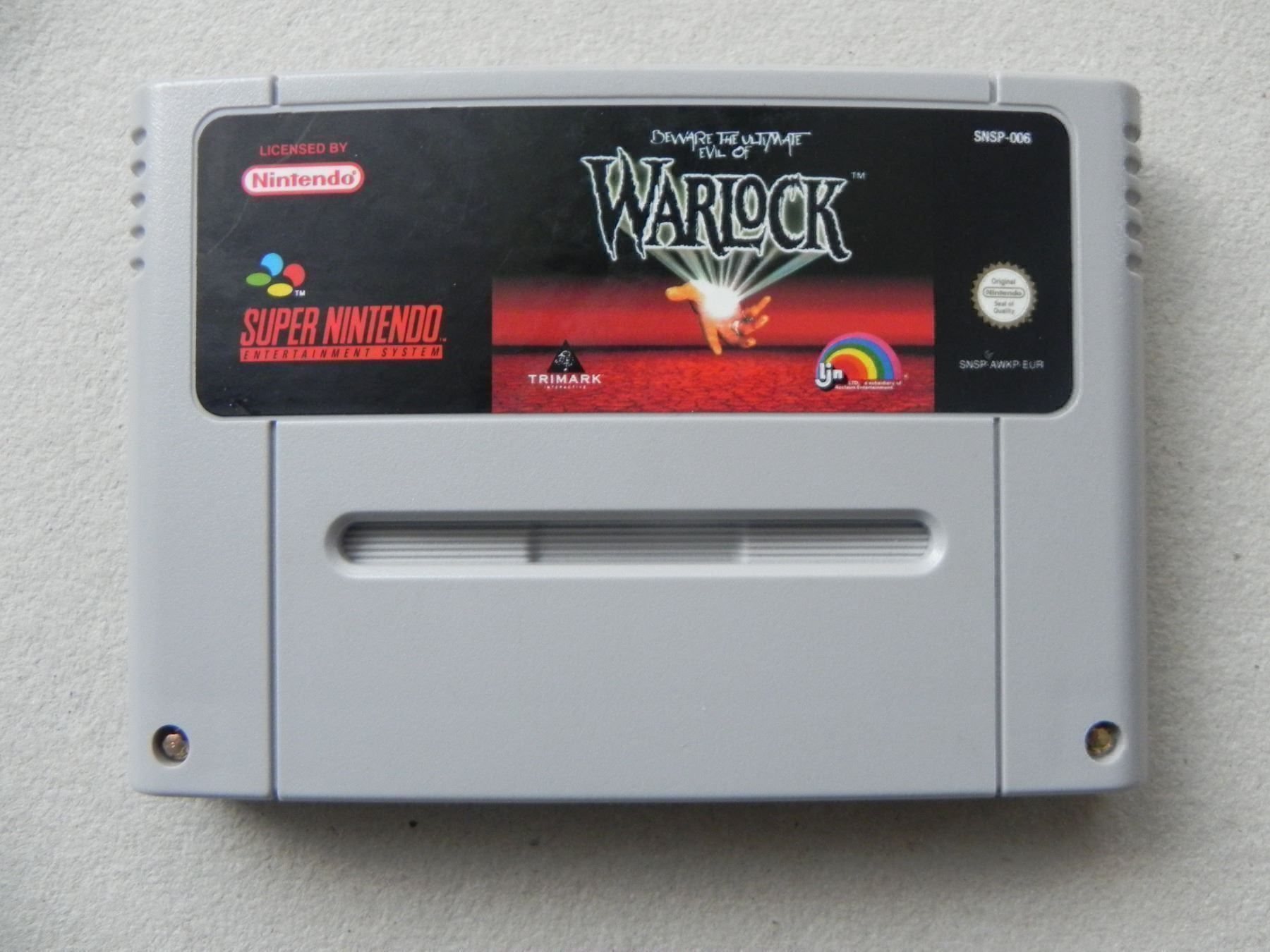 Nintendo Giochi: Super Nintendo SNES Game Warlock – Usato da Siebnen venduto da krimsie