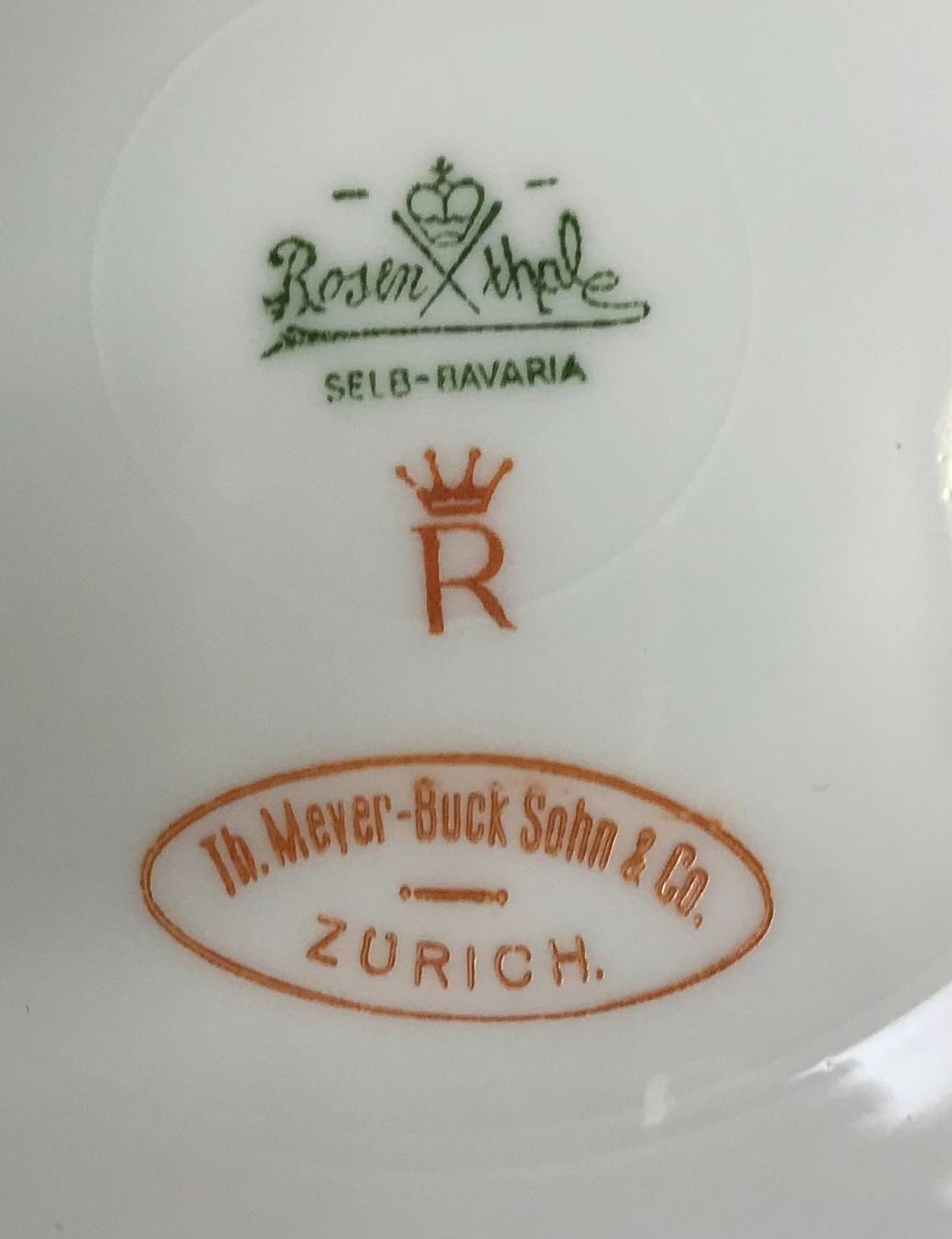 Rosenthal Piatti: 3 Dessertteller Rosenthal 30er – Usato da Zürich venduto da gigimai67 4