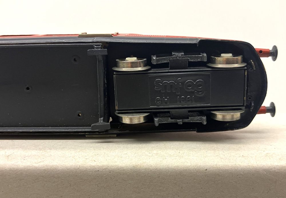 Swiss Modelleisenbahnen: smf ag CHF 1981 H0= schöner roter Pfeil - Messing Swiss Made – Gebraucht aus Thun von retoolinoo 7