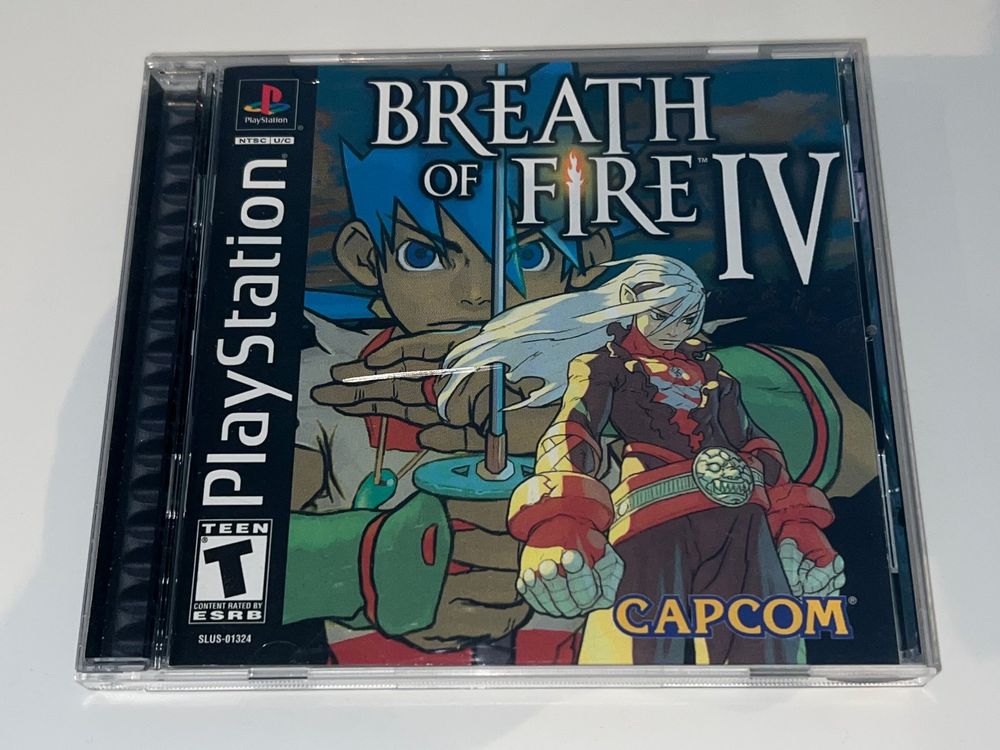 Breath of Fire IV NTSC US PS1 | Jeux Ps1 Occasion | retrogaming