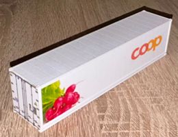 1:87 Coop Kühlcontainer 45ft Radieschen
