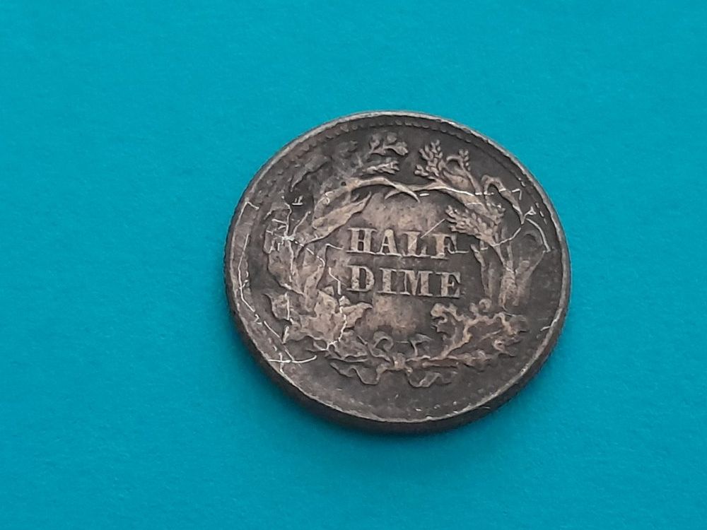 Toutes les monnaies: 1/2 Dime 1868, USA – D'occasion à Aarau par Reto_BA_01 1