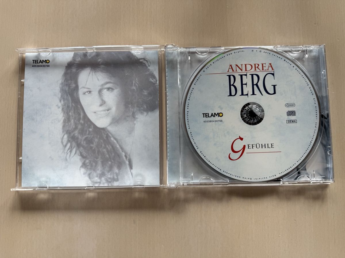 CD: Andrea Berg - Gefühle CD – Usato da Oberried Brienz venduto da Chyara 1