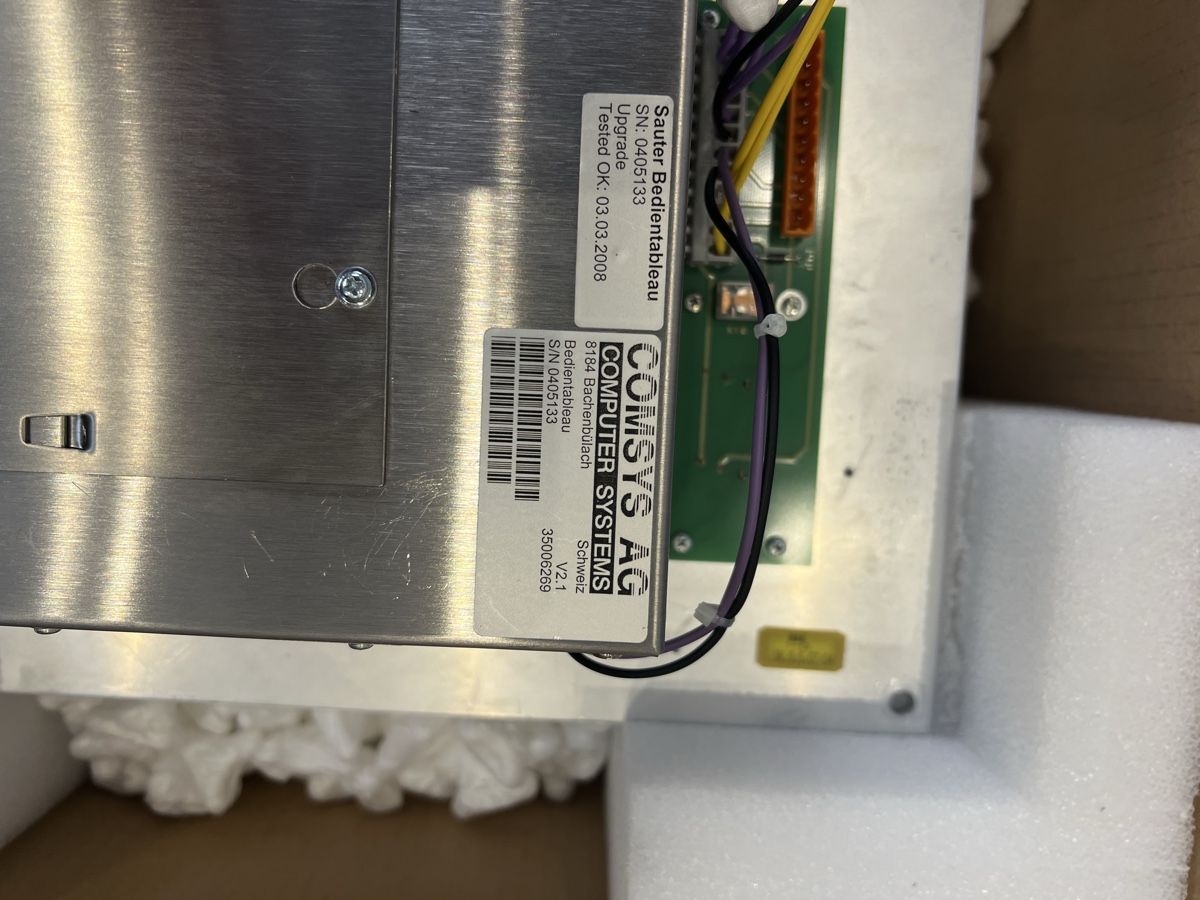 Sistema di controllo: Comsys Sauter Bedientableau V2.1 Neu Belimed – Nuovo e nell'imballaggio originale da Zwingen venduto da gam_85df 2
