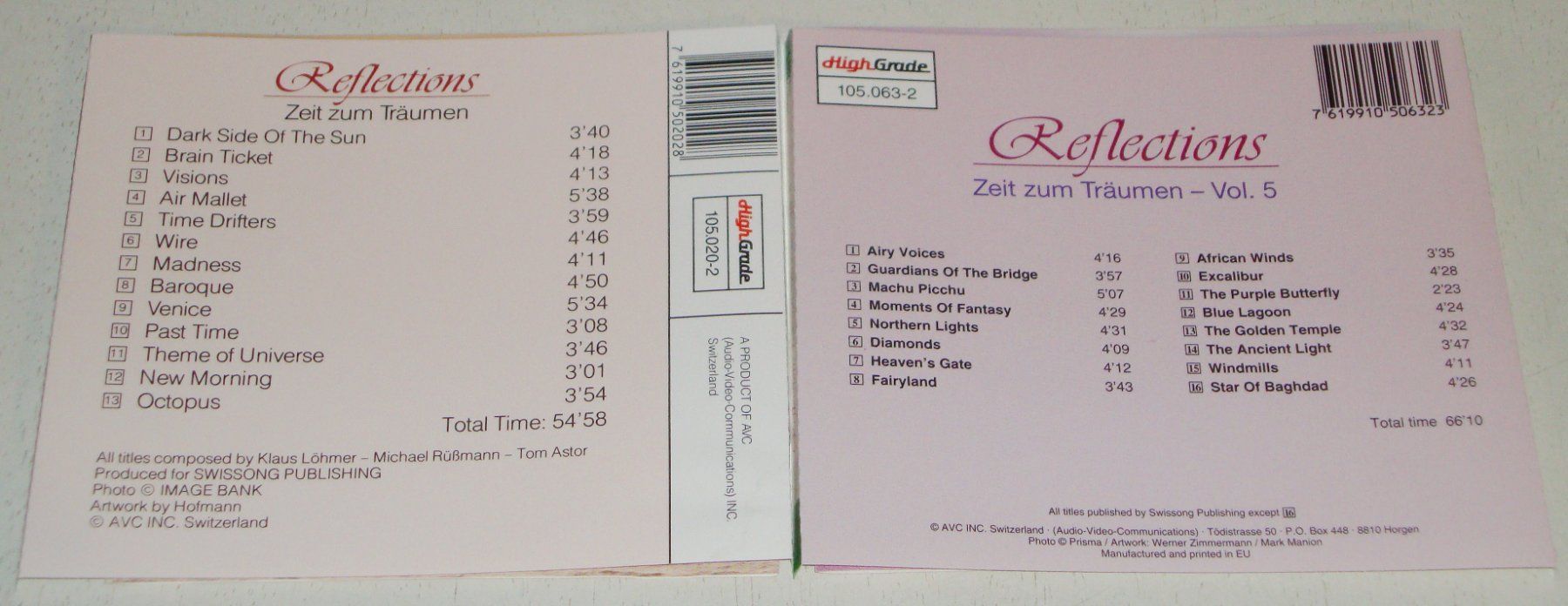 CD: 2CD's - Reflections - Zeit zum Träumen – Usato da Unterbäch venduto da xazuq 1