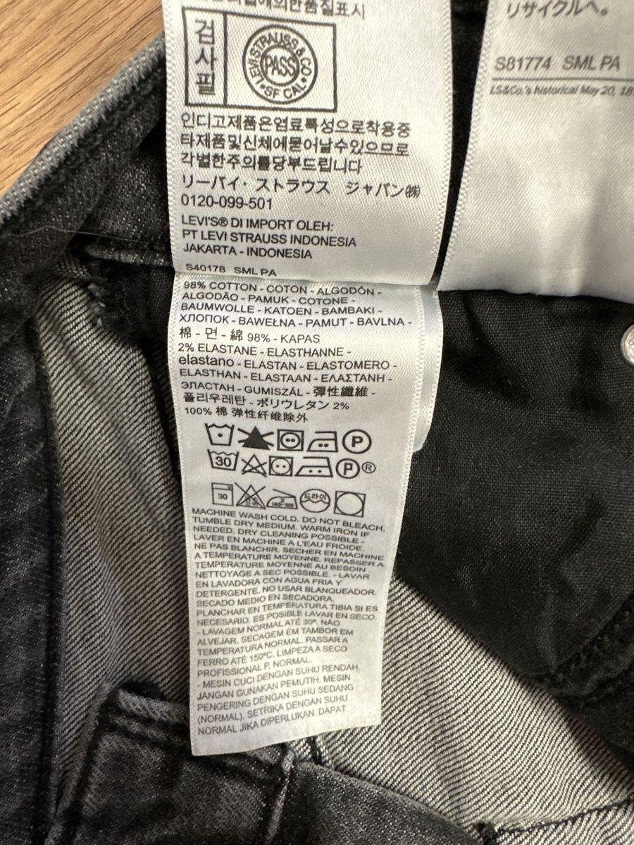 Levi's Jeans: Levi‘s W23/L27 schwarz – Neu (gemäss Beschreibung) aus Zürich von tss_6qc6 3
